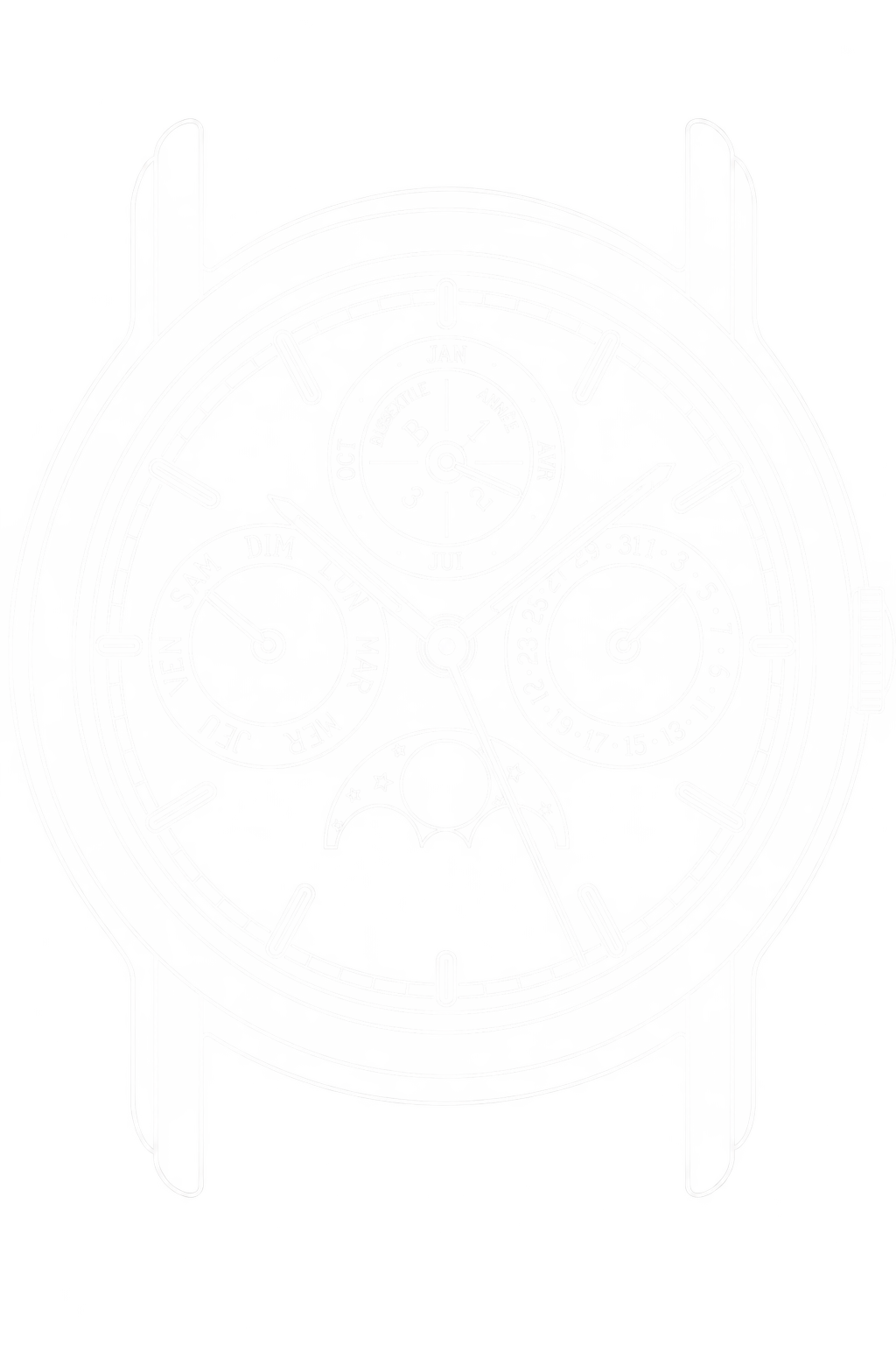 Illustration de Quantième perpétuel