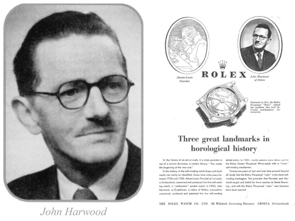 première montre bracelet par John Harwood