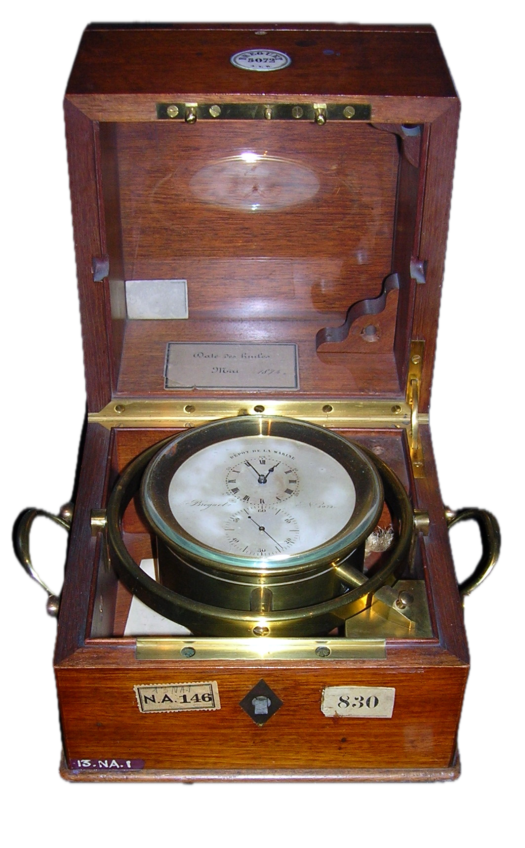 horloge marine